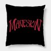 M Neskin Logo Throw Pillow Official Maneskin Band Merch