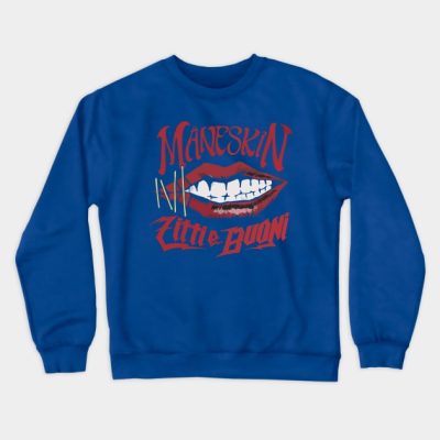 M Neskin Logo Crewneck Sweatshirt Official Maneskin Band Merch