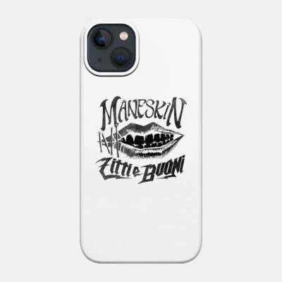 Black Maneskin Rock Phone Case Official Maneskin Band Merch