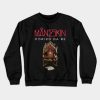 Maneskin Moriro Da Re Retro Crewneck Sweatshirt Official Maneskin Band Merch