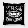 White Maneskin Rock Band Throw Pillow Official Maneskin Band Merch