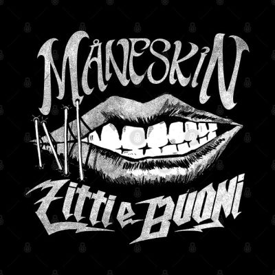 White Maneskin Rock Band Phone Case Official Maneskin Band Merch