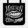 White Maneskin Rock Band Tote Official Maneskin Band Merch