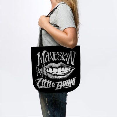 White Maneskin Rock Band Tote Official Maneskin Band Merch