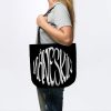 M Neskin White Text Tote Official Maneskin Band Merch