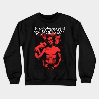 Maneskin Crewneck Sweatshirt Official Maneskin Band Merch