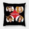 Maneskin Cartoon Throw Pillow Official Maneskin Band Merch