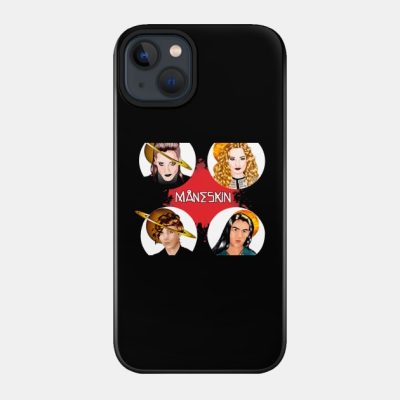 Maneskin Cartoon Phone Case Official Maneskin Band Merch