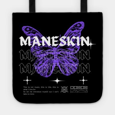 Maneskin Butterfly Tote Official Maneskin Band Merch