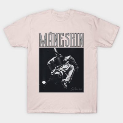 Retro Performance Maneskin T-Shirt Official Maneskin Band Merch