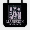 Maneskin Never Dies Tote Official Maneskin Band Merch