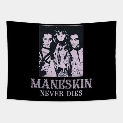 Maneskin Never Dies Tapestry Official Maneskin Band Merch