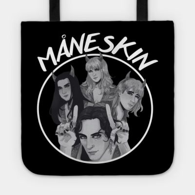 Vintage Fanart Maneskin Tote Official Maneskin Band Merch