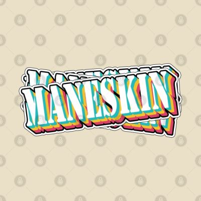 Sticker Maneskin Phone Case Official Maneskin Band Merch