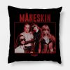 Maneskin Throw Pillow Official Maneskin Band Merch