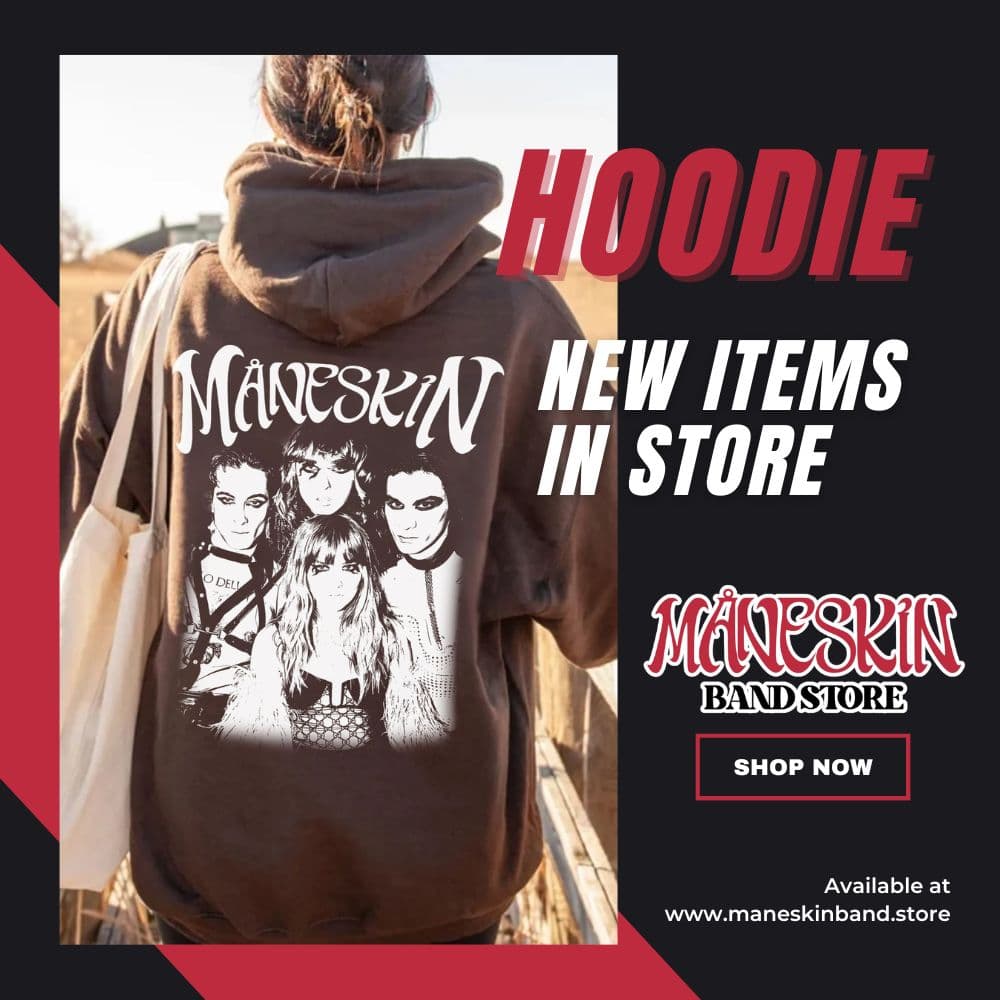 Maneskin Band Store Hoodies - Maneskin Band Store