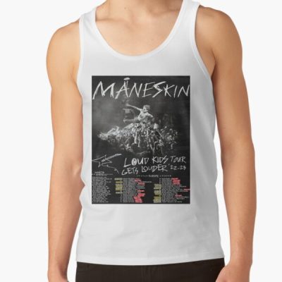 Maneskin Tour 2023 Tank Top Official Maneskin Band Merch