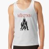 The Standing Black Four Tank Top Official Maneskin Band Merch