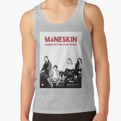 Maneskin Band Italy Maneskin Victoria Damiano Thomas Maneskin Italy Tank Top Official Maneskin Band Merch