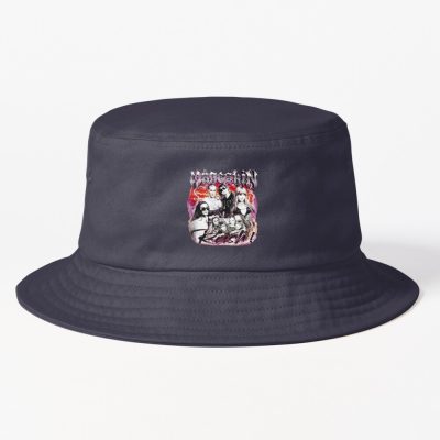 Maneskin Rush Vintage 90S Bucket Hat Official Maneskin Band Merch