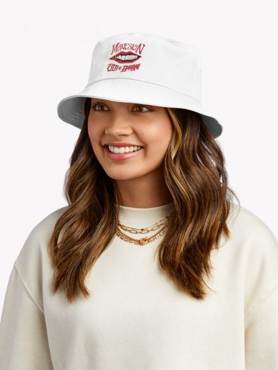 The Smile Lip Bucket Hat Official Maneskin Band Merch