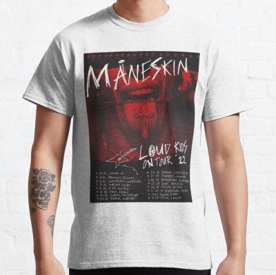 Maneskin Tour T-Shirt Official Maneskin Band Merch