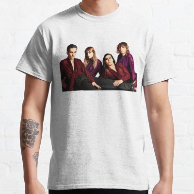 Maneskin, Måneskin,Eurovision Winner Band, Cartoon Art T-Shirt Official Maneskin Band Merch