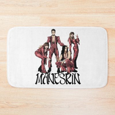 Maneskin Supermodel Character Bath Mat Official Maneskin Band Merch