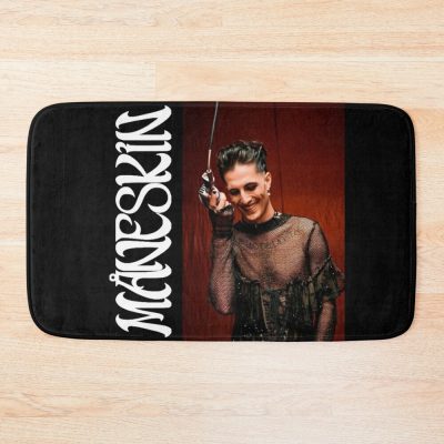 Damiano David Maneskin Bath Mat Official Maneskin Band Merch