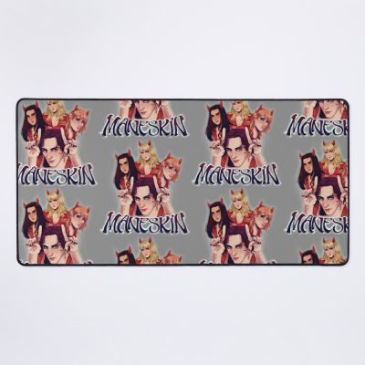 Maneskin Glamour Rock Band Mouse Pad Official Maneskin Band Merch