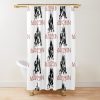 The Standing Black Four Shower Curtain Official Maneskin Band Merch