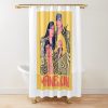 Maneskin Poster Long Shower Curtain Official Maneskin Band Merch