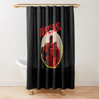 Maneskin Shower Curtain Official Maneskin Band Merch