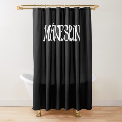 Maneskin Logo Shower Curtain Official Maneskin Band Merch