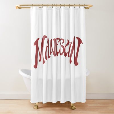 Maneskin Shower Curtain Official Maneskin Band Merch