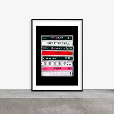 Maneskin Cassette Video Tape Wall Art