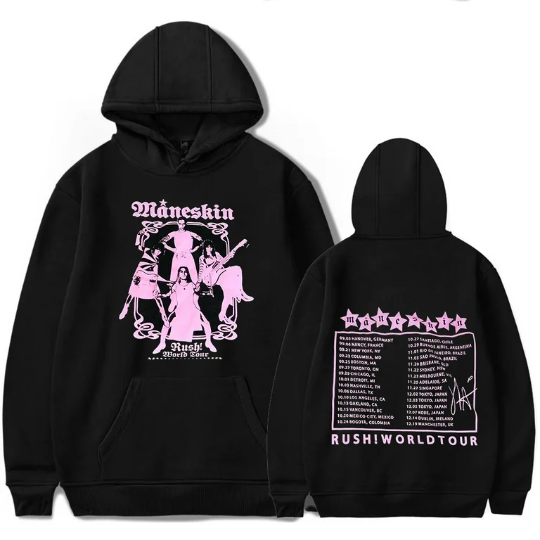 Maneskin Rock Band Hoodie